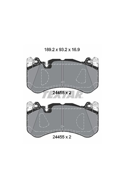 TEXTAR Set Placute Frana Frana Disc Mercedes-Benz Amg/C-Class/Cls 2011-2023