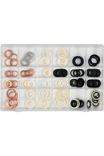 yato 120 șaibe pentru dopuri de scurgere, aluminiu/cauciuc/nailon/cupru, mult...