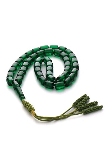 Shaka Khatam مسبحة فاخرة من غبار الكهرمان، 45 حبة - شكا خاتم