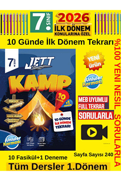 Fenomen Yayıncılık Ünlüler Karması 7. Sınıf 1. Dönem Tüm Dersler 10 Günde Tek...