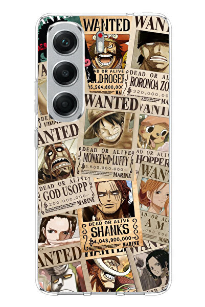 TechTree حافظة سيليكون مطبوع متوافقة مع هاتف Tecno Camon 40 بتصميم صحيفة ون بيس