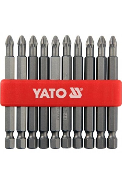 yato Set Biti PH2X75MM, 10 bucăți
