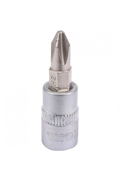 yato Bit transversal PH2 cu adaptor de 1/4", 37 mm