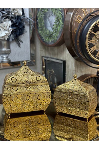 city gold 2'Li TELKARİ ESKİTME GOLD KUTU