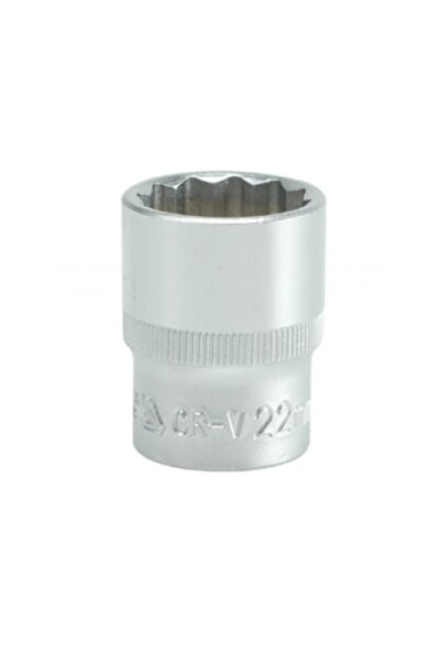 yato Cheie tubulară cu 12 vârfuri, Yato, oțel, 1/2", 22 mm