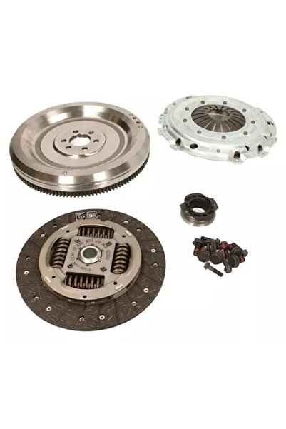 VALEO Kit ambreiaj cu volantă cu masă simplă, 28 dinți, 228 mm pentru autotur...