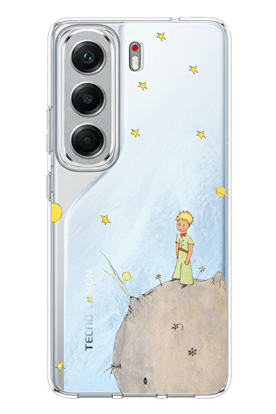 TechTree Tecno Camon 40 Compatible Little Prince Designed Printed Silicone Case