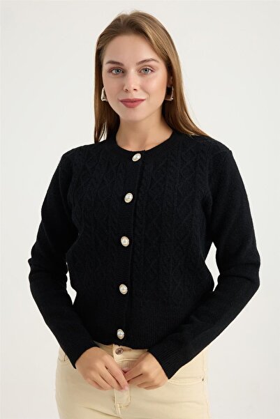 HomeStore Pearl Buttoned Cardigan