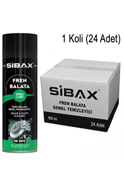 Sibax Fren Balata Temizleyici Sprey 24 X 500 ML