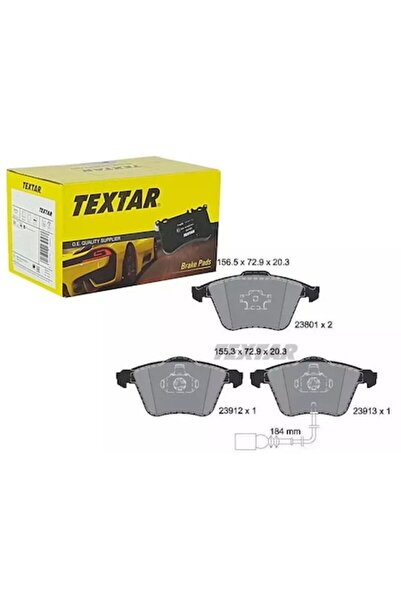 TEXTAR Set plăcuțe de frână pentru VW Golf 5/Passat 05-/Superb 08-