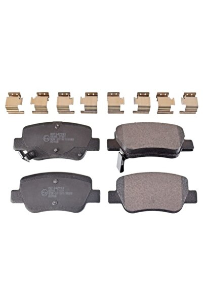 BLUE PRİNT Plăcuțe de frână pentru Toyota, imprimare albastră, negre