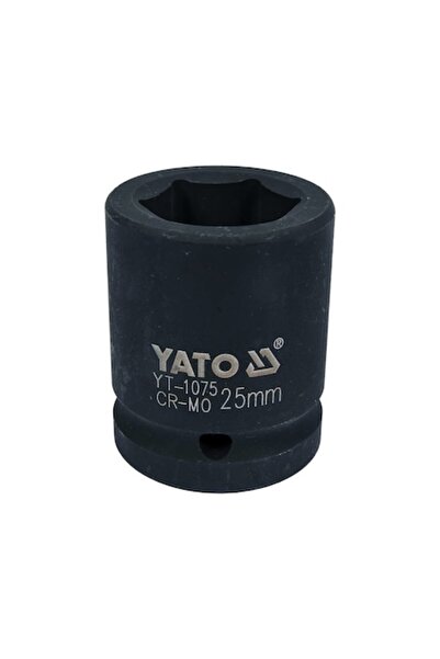 yato Cheie tubulară de impact, Yato, oțel crom-molibden, 3/4", 25 mm, neagră