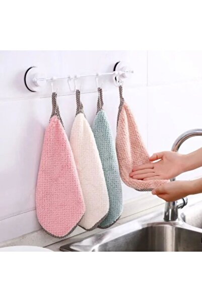 OEM Set of 5 x Kitchen towels in various colors, cotton towels, kitchen towels