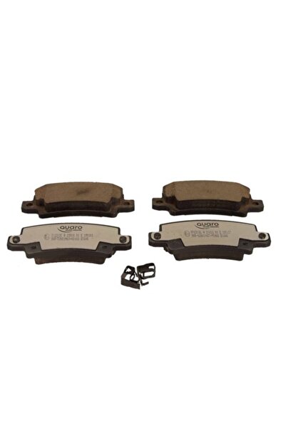 QUARO Plăcuțe de frână spate pentru TOYOTA COROLLA 01- UK, ceramice, argintii