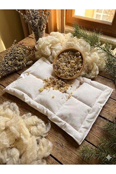 YUEM yıkanmamış yün dolgulu alez ve akgünlük sakızı 50 gr ,bebek yastık
