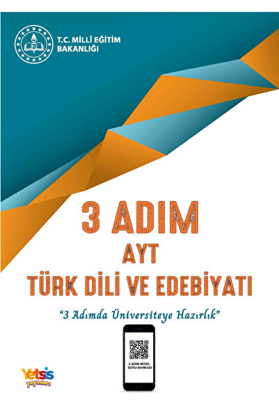 Yetsis Yayınları AYT Türk Dili ve Edebiyatı Soru Bankası - MEB 3 Adım Soru Ba...
