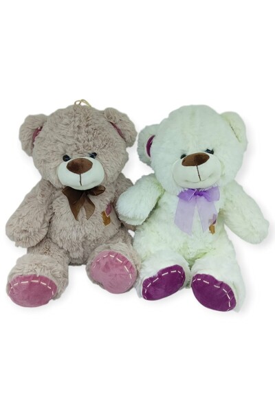 Lisinya PL62224 - دمية دب قطيفة 40 سم 2 AST (ليسينيا) TYGOO