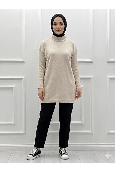 STİLZERAFET Women's Knitwear Thin Tunic
