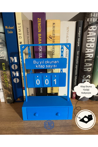 ENC Tasarım Kitap Okuma Sayacı