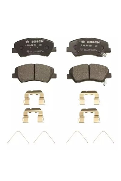 Bosch Set plăcuțe de frână, 17,8 mm, 133 x 58,2 mm, pentru autoturisme