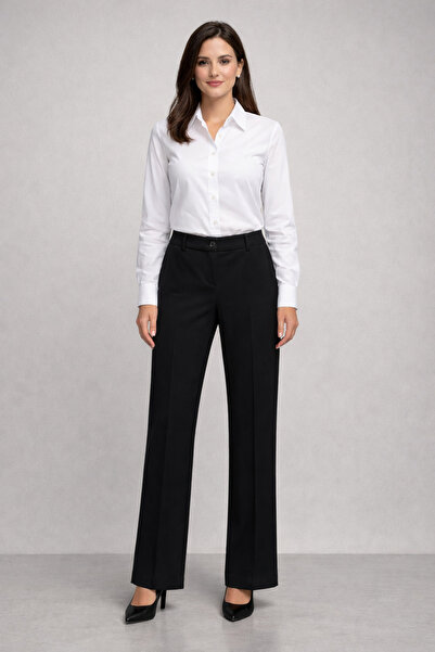 Ekol Side Pocket Straight Cut Regular Waist Trousers