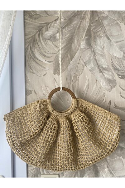 HERA Hasır doğal el örgüsü çanta
