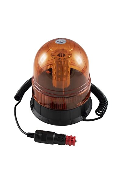 JBM Lumină intermitentă cu LED 12-24V cu adaptor brichetă auto