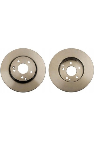 TRW Set de 2 discuri de frână, TRW, DF4180, gri