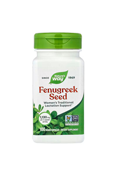 Natures Way Nature's Way Fenugreek Seed Çemen otu Trigonella foenum-graecum 1...