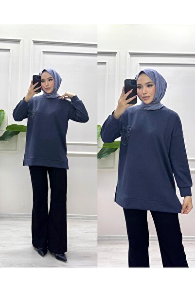 moda acar Fabric Tunic with Daisies