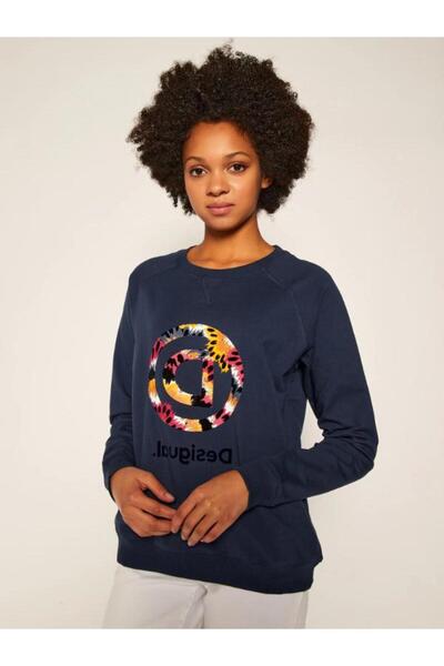 Desigual Desigual Blouse, Navy Blue, 20WOSK05