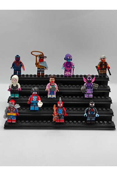 ART3 Lego Ve Minifigür Uyumlu 5 Katlı Sergileme Standı - Figür Organizer Stan...