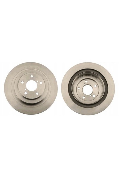 TRW Set de 2 discuri de frână DF7328, TRW, argintii