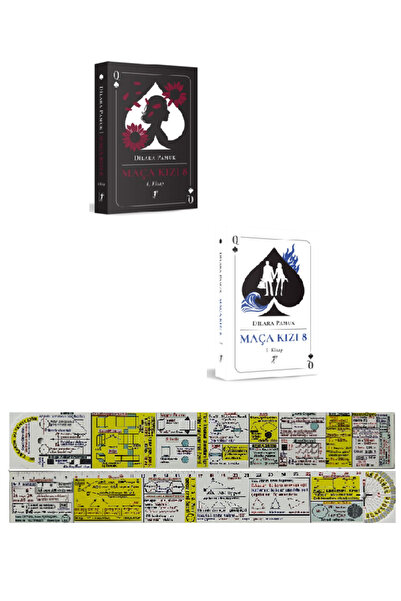 Artemis Yayınları Maça Kızı 8 - 4-5. Kitaplar Set Dilara Pamuk + Özel Cetvel