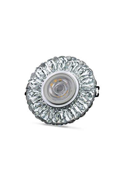 Noas Lodos Premium Kristal Görünümlü Spot Kasa | Dekoratif LED Tavan Lambası