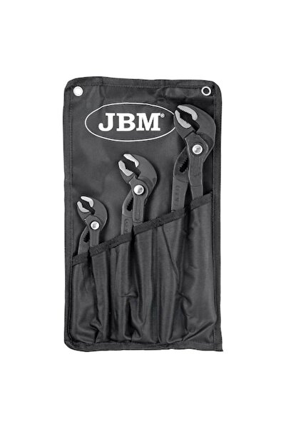 JBM Set de 3 clești 53483 cu geantă de transport pentru instalatori