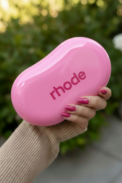 rhode Silikon Makyaj Çantası – Jelly Pembe Makyaj Çantası