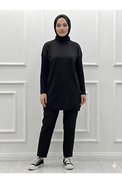 STİLZERAFET Women's Knitwear Thin Tunic