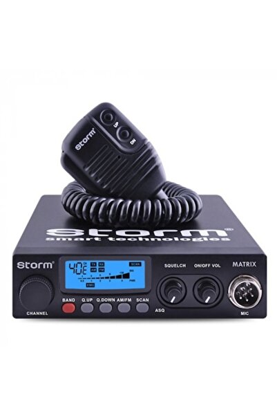 Storm Stație radio CB Matrix 12/24V, Ajustare automată a autosquelch-ului