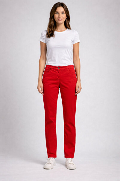 Ekol Top Pocket Cotton Canvas Pants Are Slim Fit, Get 1 Size up