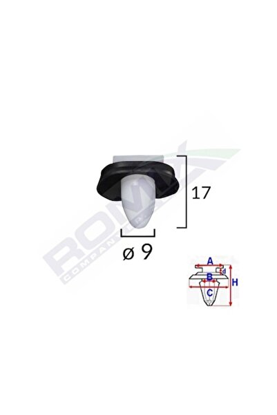 ROMİX Σετ κλιπ αυτόματης στερέωσης