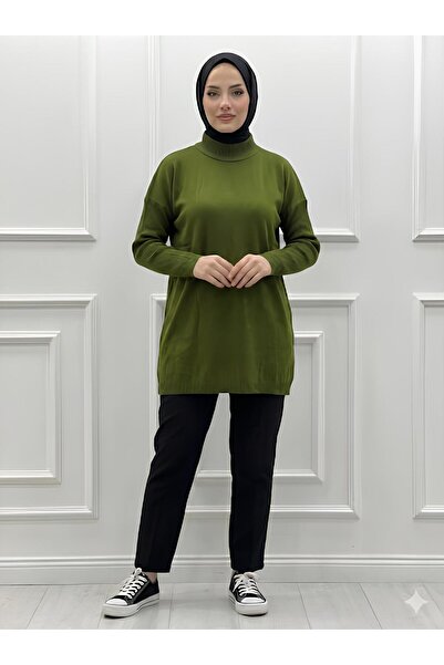 STİLZERAFET Women's Knitwear Thin Tunic