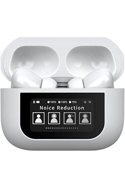 IQ TOUCH سماعات أذن ذكية بشاشة لمس من IQ Touch، خاصية إلغاء الضوضاء، 50 ساعة ...