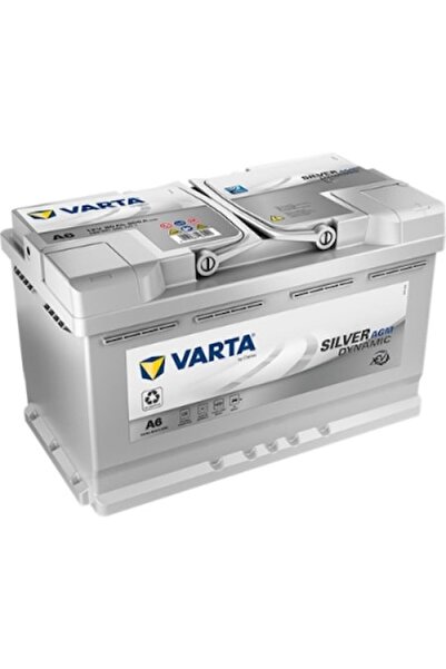 Varta AGM xEV A6 580901080 J382, din argint, dinamic