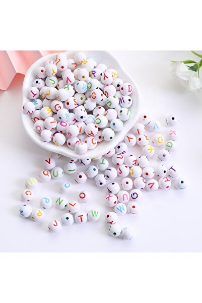 CSG BAZAAR Mărgele cu litere ovale înclinate |   Pentru lucrări de bijuterii ...