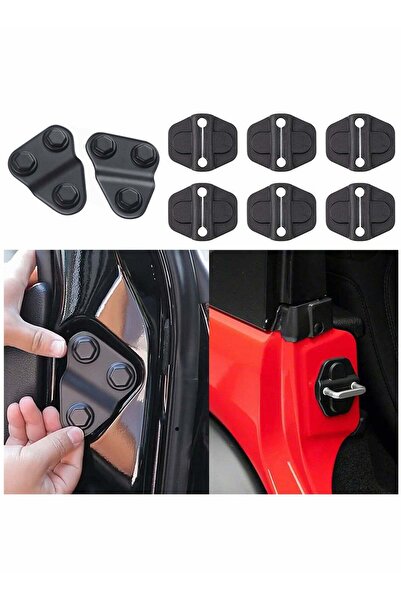 Generic Set of 8 Door Lock Cover Accessories for Jeep JL - Enhance Your Vehic...