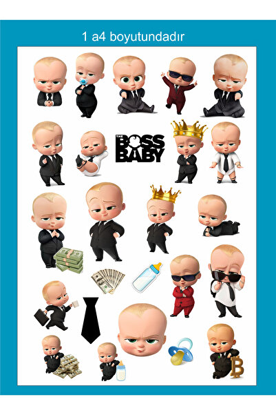 Sinek Kupası Tasarım Patron Bebek Sticker, Çıkartma, Etiket, Ajanda, Günlük, ...