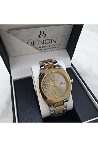 benon Men's Wristwatch with Modern Arabic Decorations and High Quality