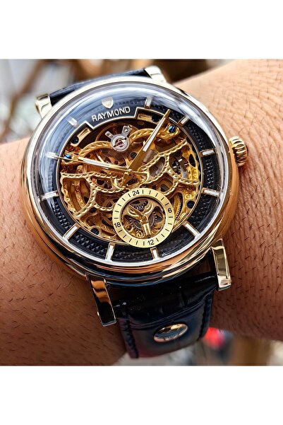 Raymond Automatic Mechanism Men's Wristwatch