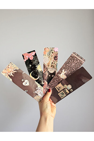GIALA Paperwork 5’li Karton Kitap Ayracı Seti – Vintage & Mystic